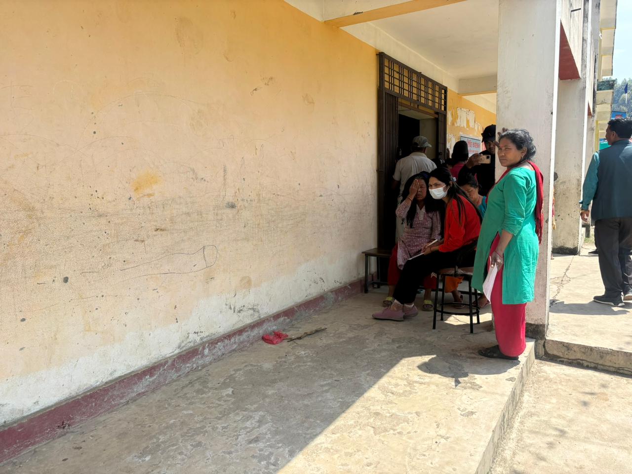Free Eye screening camp in Markhu 1, Indrasarobar
